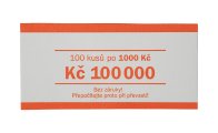 Papírová páska na CZK bankovky 1000 Kč